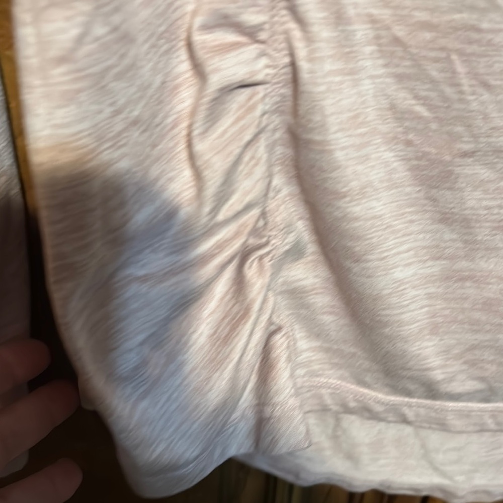 GAIAM Pink Ruched Long Sleeve Blouse - Picture 4 of 6